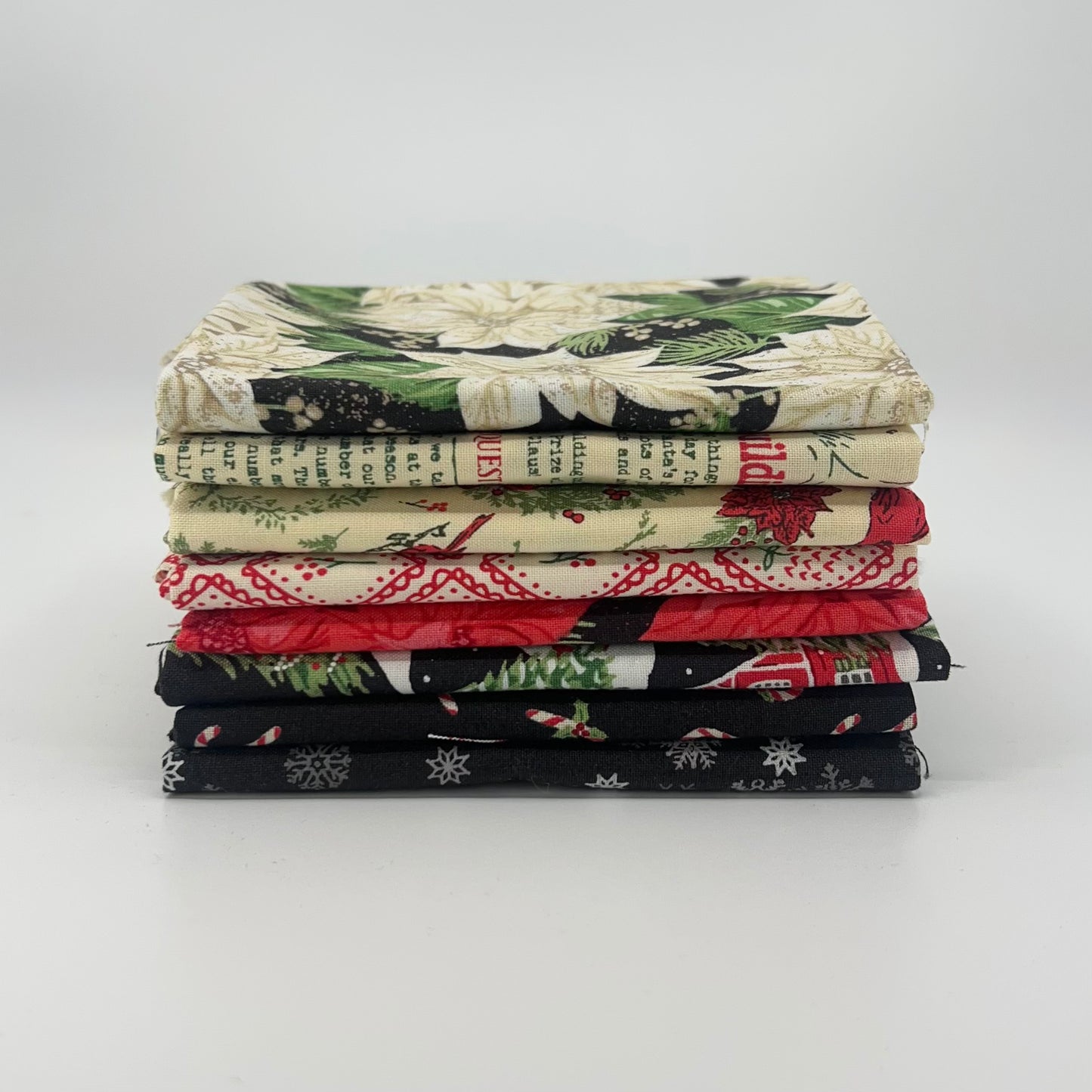 Fat Quarter Bundle of Holiday Cheer (8 Pieces)