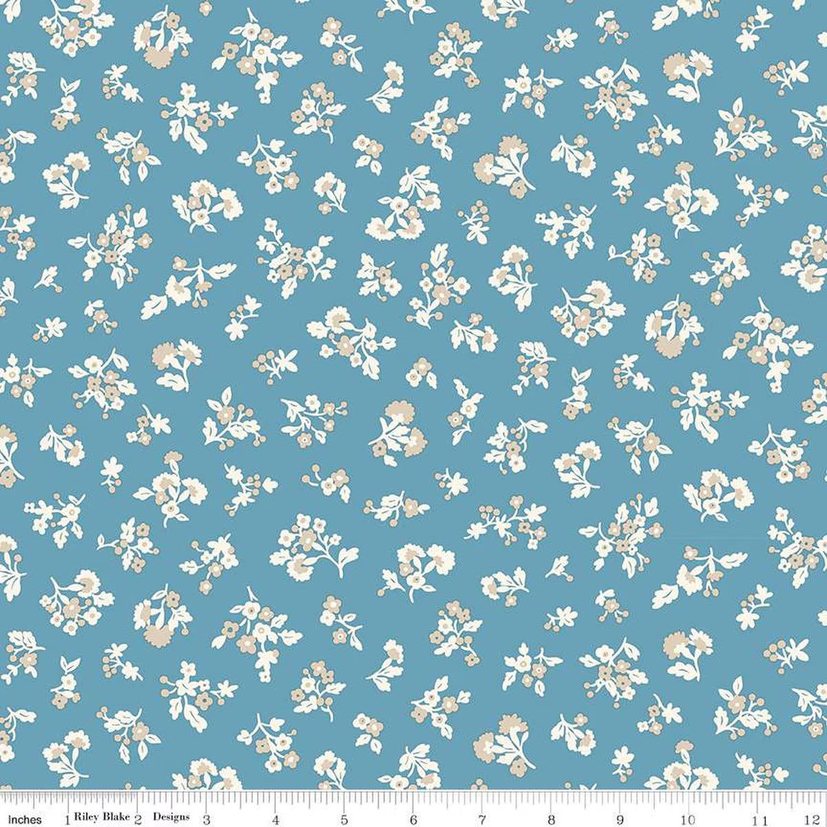Liberty Fabrics-Tumbling Blooms B-fabric-gather here online