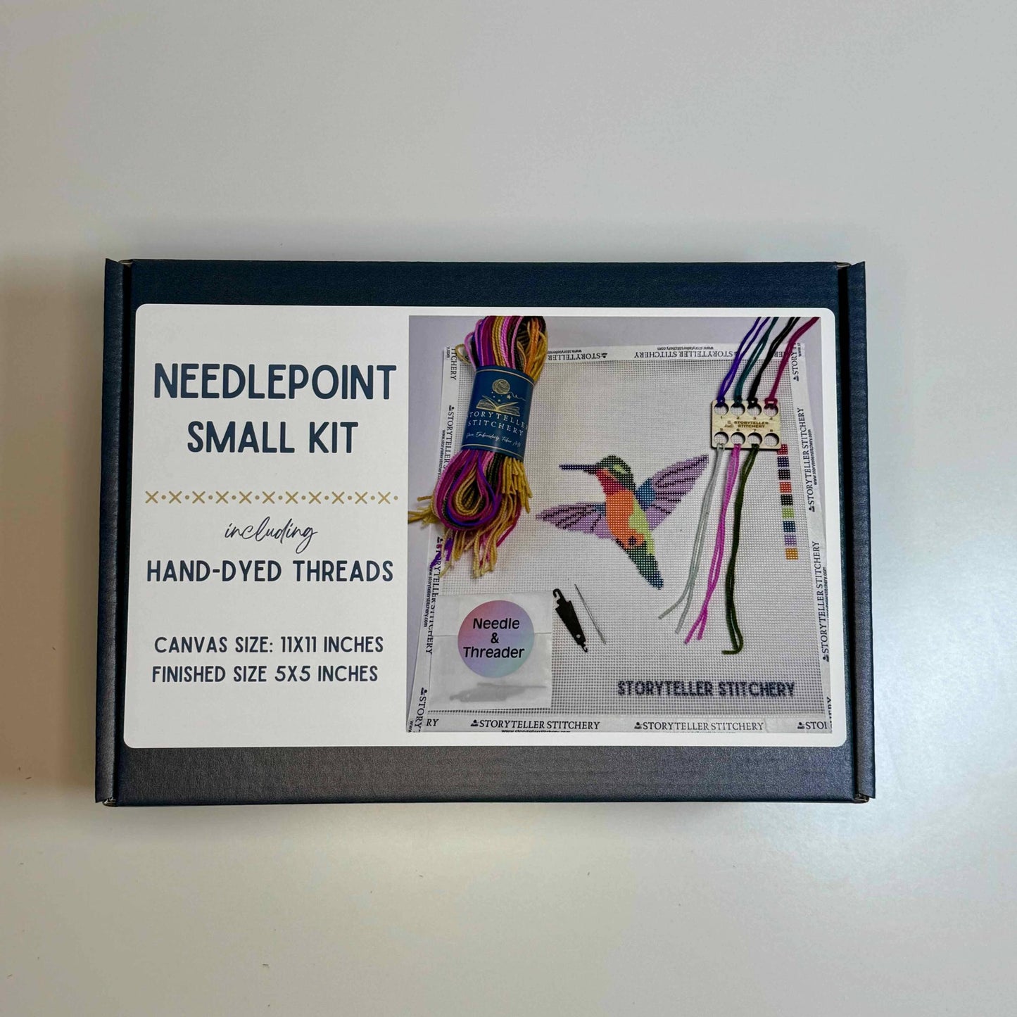 Storyteller Stitchery-Hummingbird Needlepoint Kit-xstitch kit-gather here online