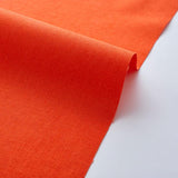 Kokka-Echino Solid Cotton Linen Canvas-fabric-Orange-gather here online