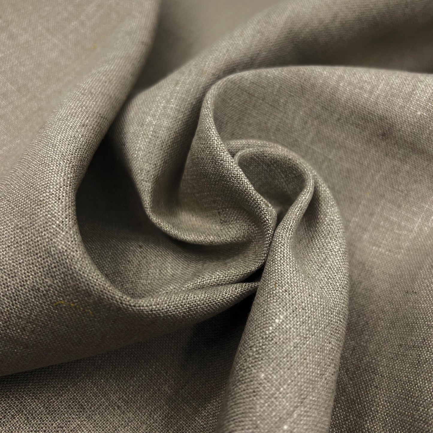 Lino Textil-Nevada Linen Dark Natural-fabric-gather here online