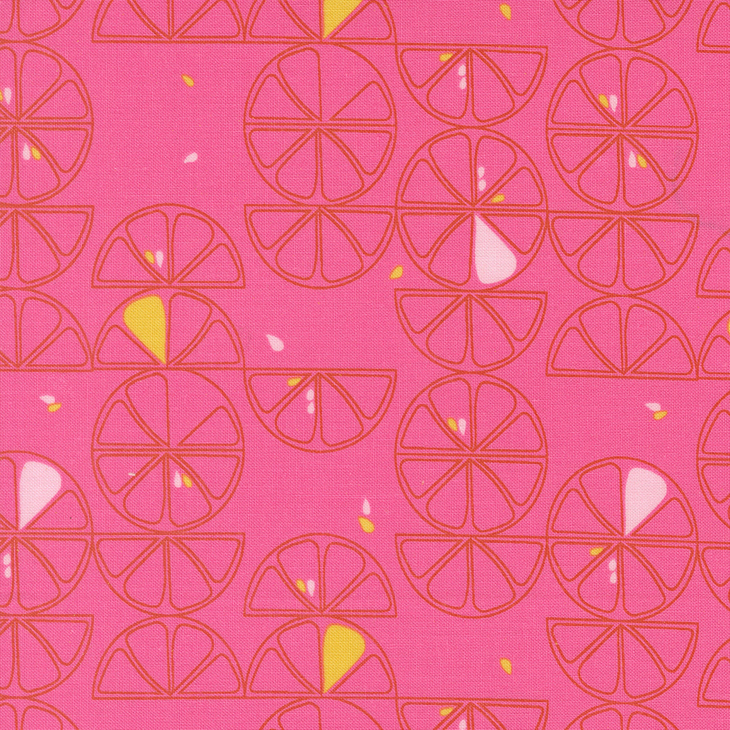 Moda-Lemon Slice Hibiscus-fabric-gather here online