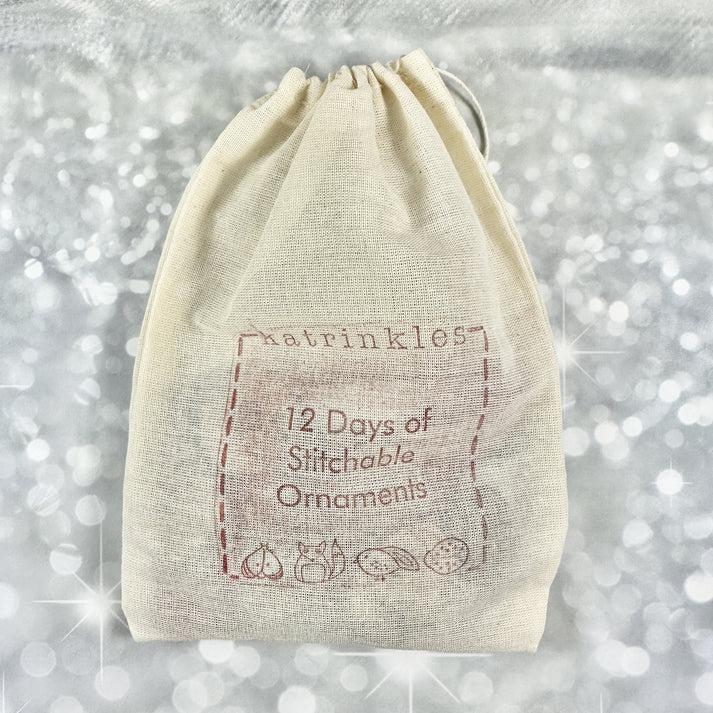 Katrinkles-12 Days of Stitchable Ornaments Kit-accessory-gather here online