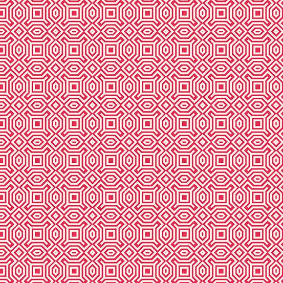 Andover Fabrics-XO Love You Rosy-fabric-gather here online