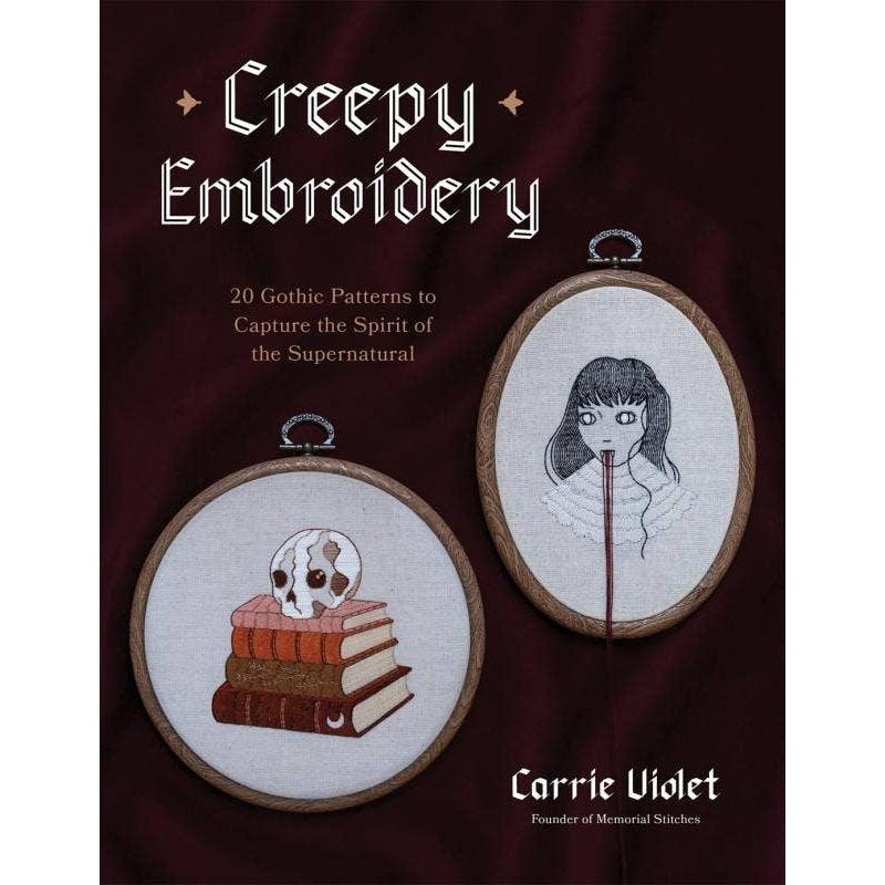 Page Street Publishing-Creepy Embroidery: 20 Gothic Patterns-book-gather here online