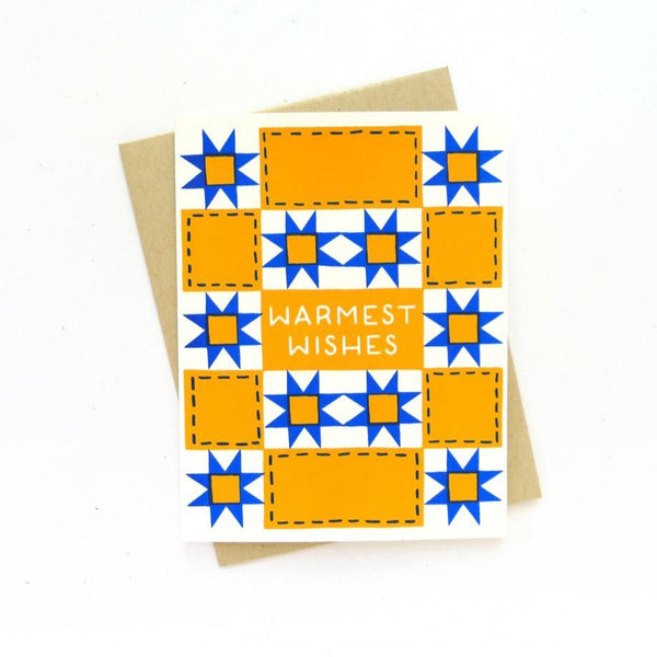 Warmest Quilt Card gather here online