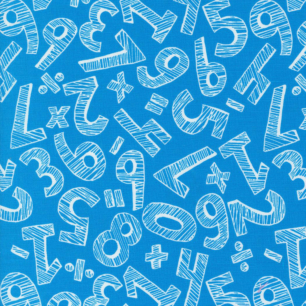 Moda-Numbers Bright Sky-fabric-gather here online