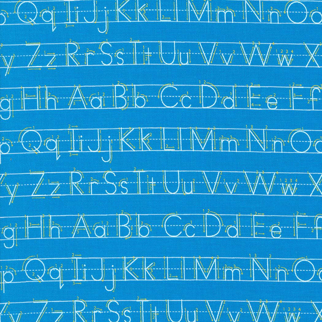 Moda-Letters Bright Sky-fabric-gather here online