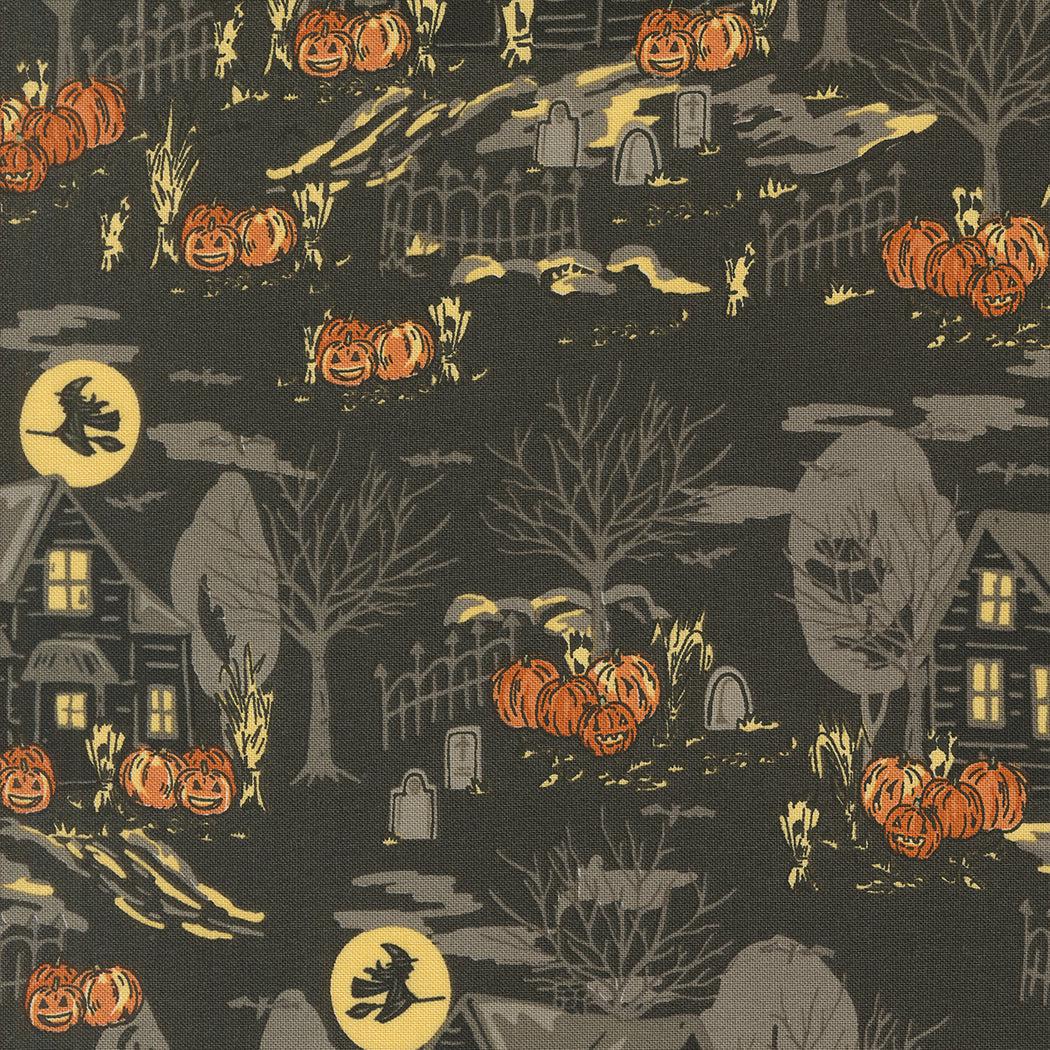 Moda-Haunted Forest Charcoal-fabric-gather here online