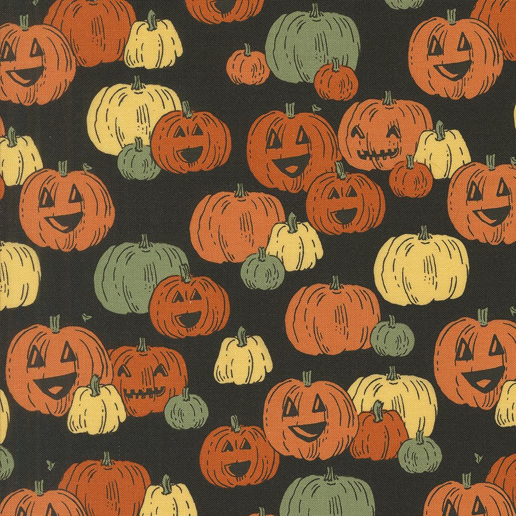 Moda-Home Sweet Haunt Midnight-fabric-gather here online