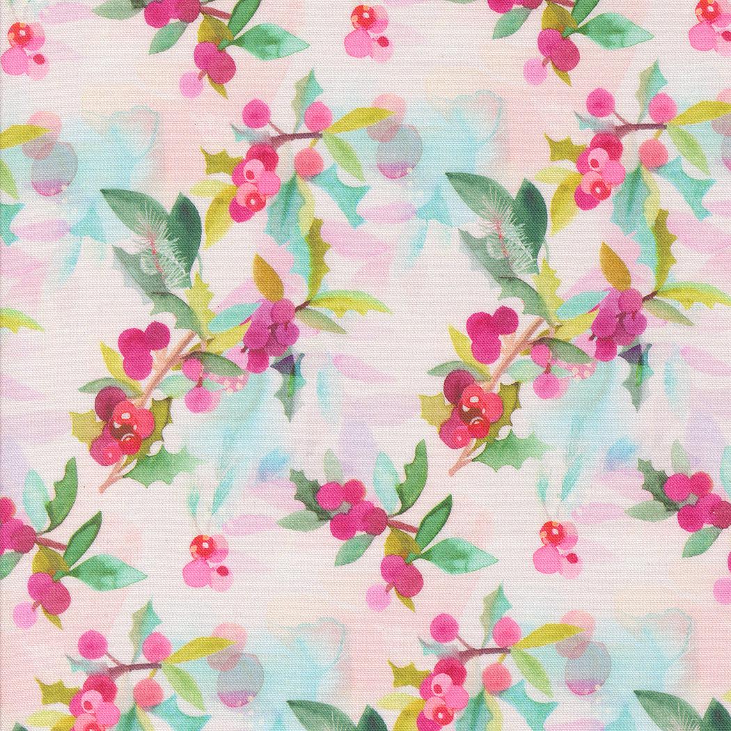 Moda-Holly Lights Snowflake-fabric-gather here online