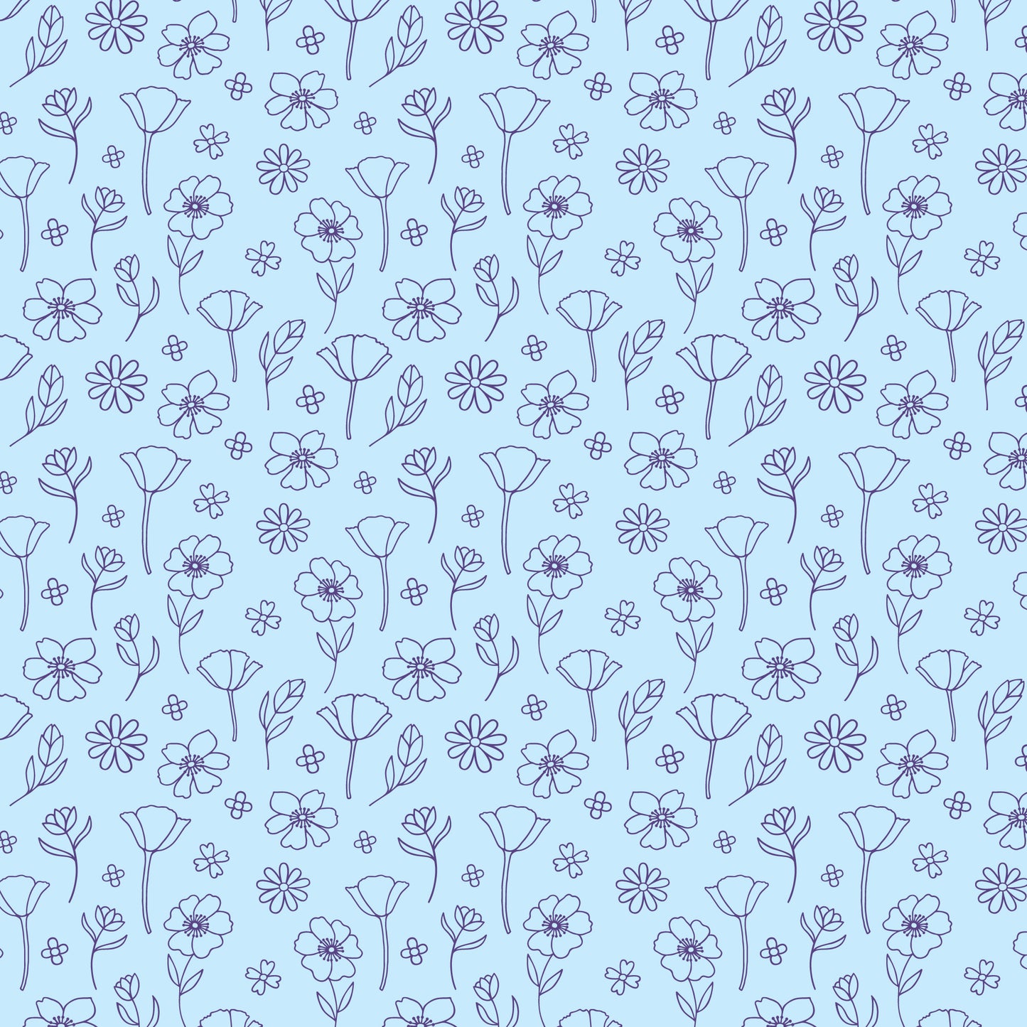 Cloud9-Ditsy Poppies-fabric-gather here online