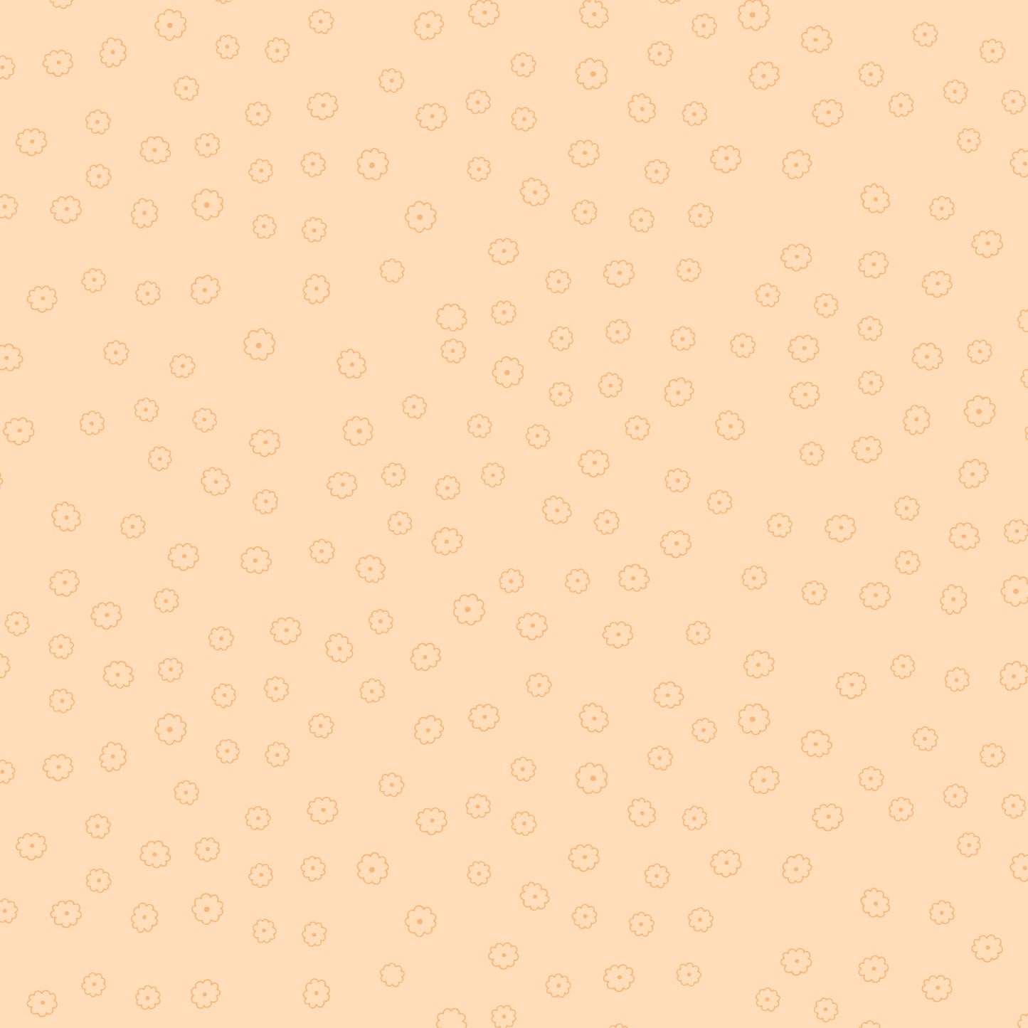 Cloud9-Tiny Flowers Peach-fabric-gather here online