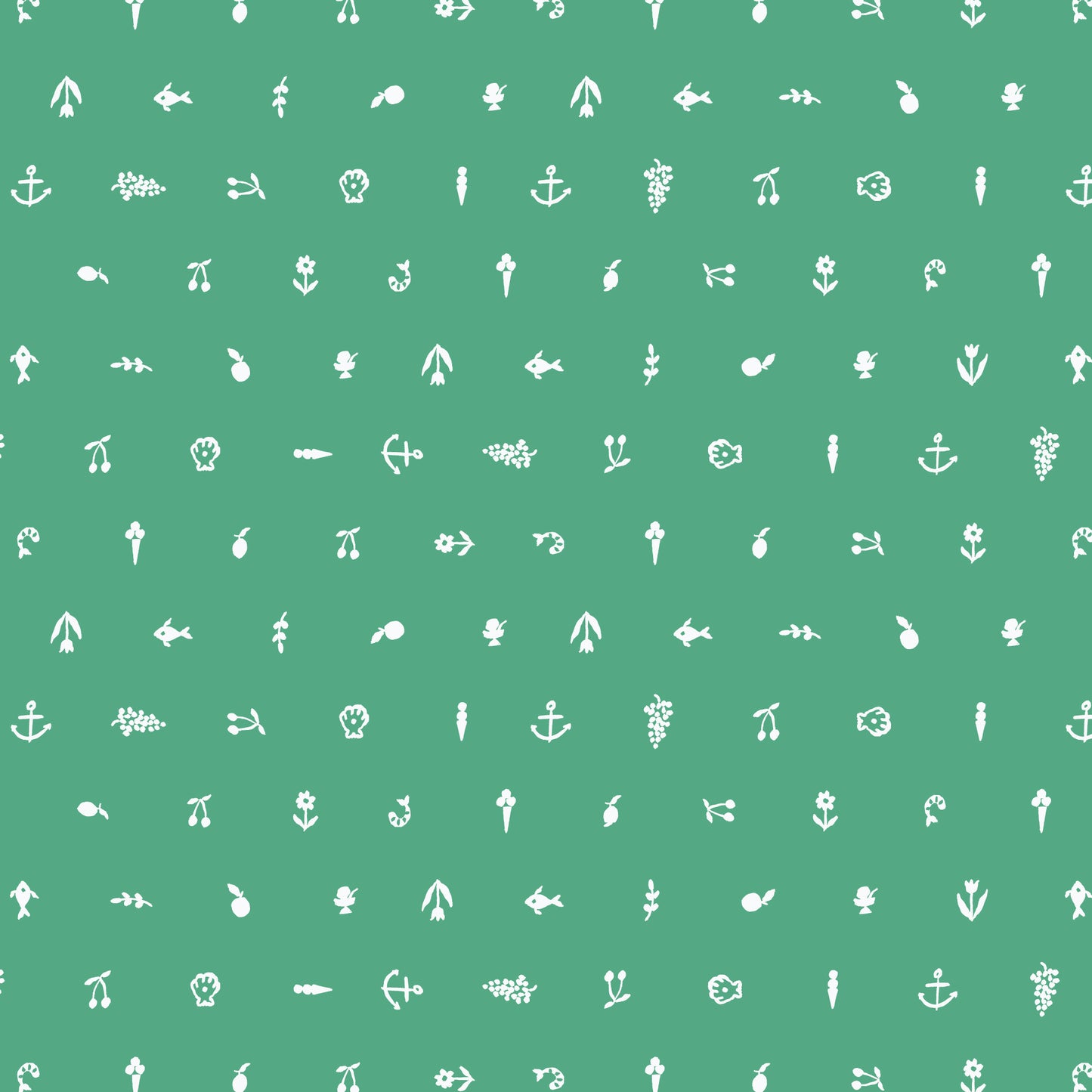 Cloud9-Petite Produce Green-fabric-gather here online