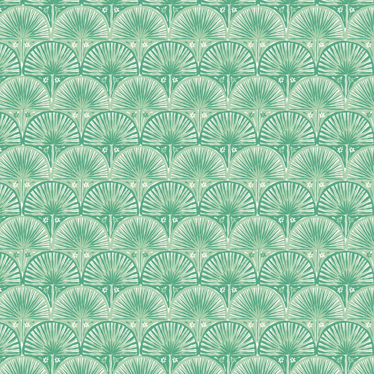 Cloud9-Fan Palm Scallop Green-fabric-gather here online