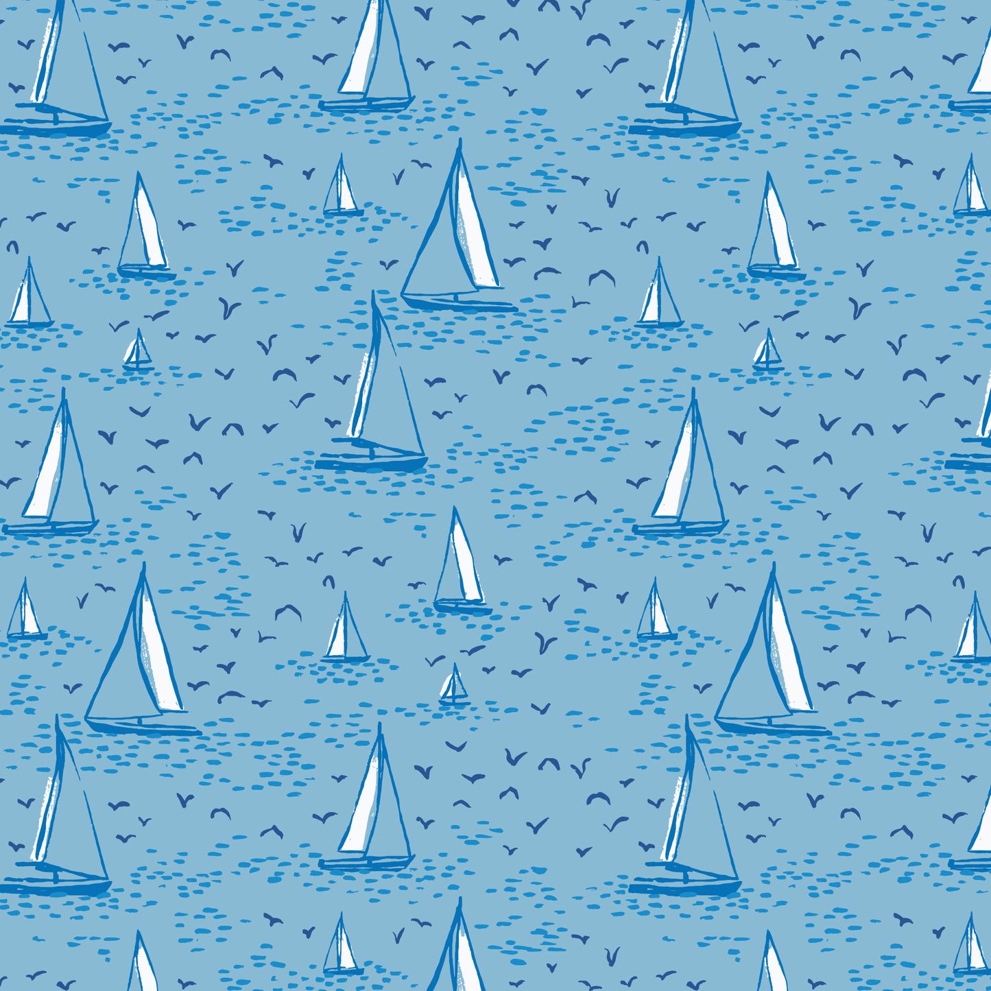 Cloud9-Regatta Day-fabric-gather here online