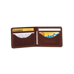Artifact-Harness Leather Bifold Wallet - Bourbon-accessory-gather here online
