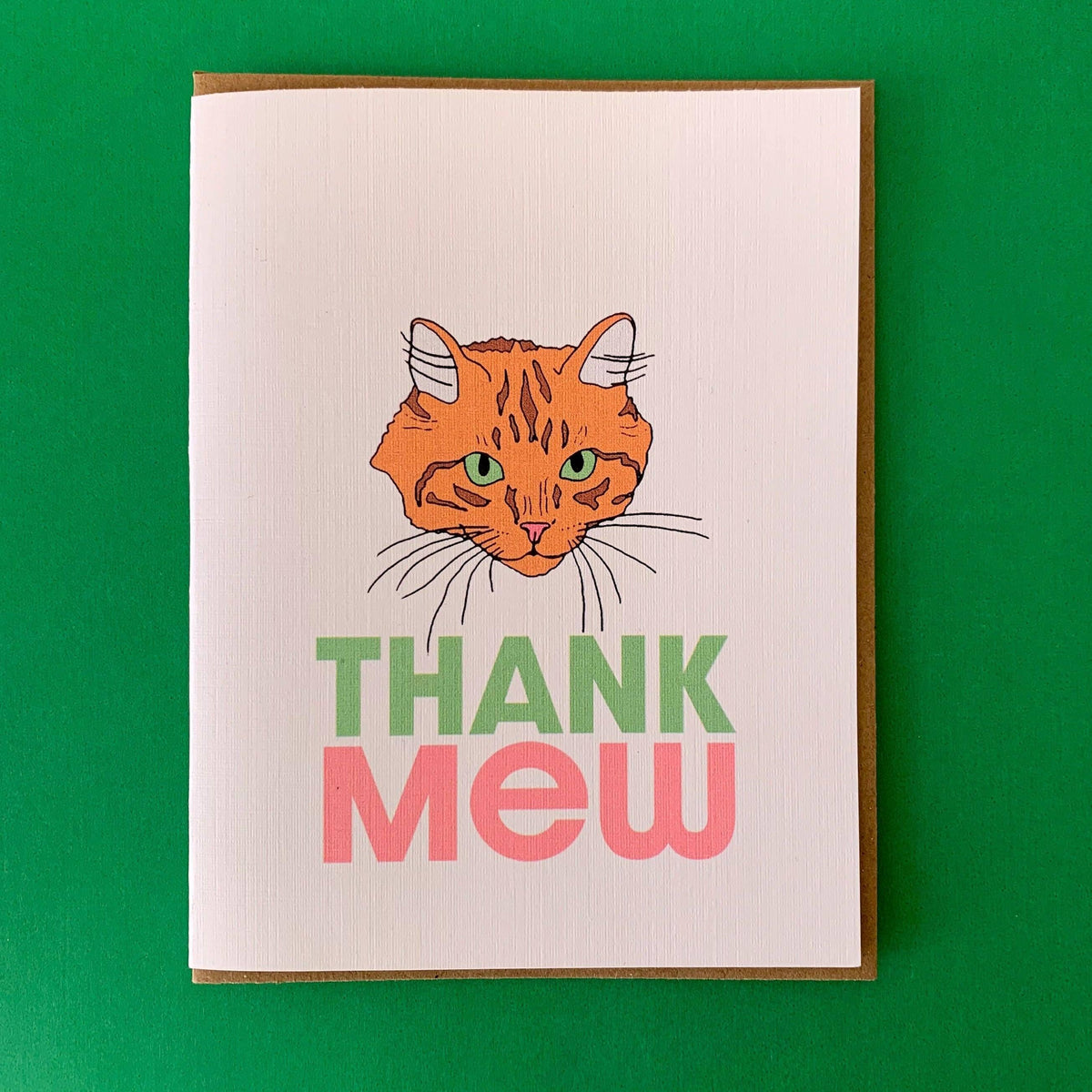 MBMB-Thank Mew Greeting Card-greeting card-gather here online