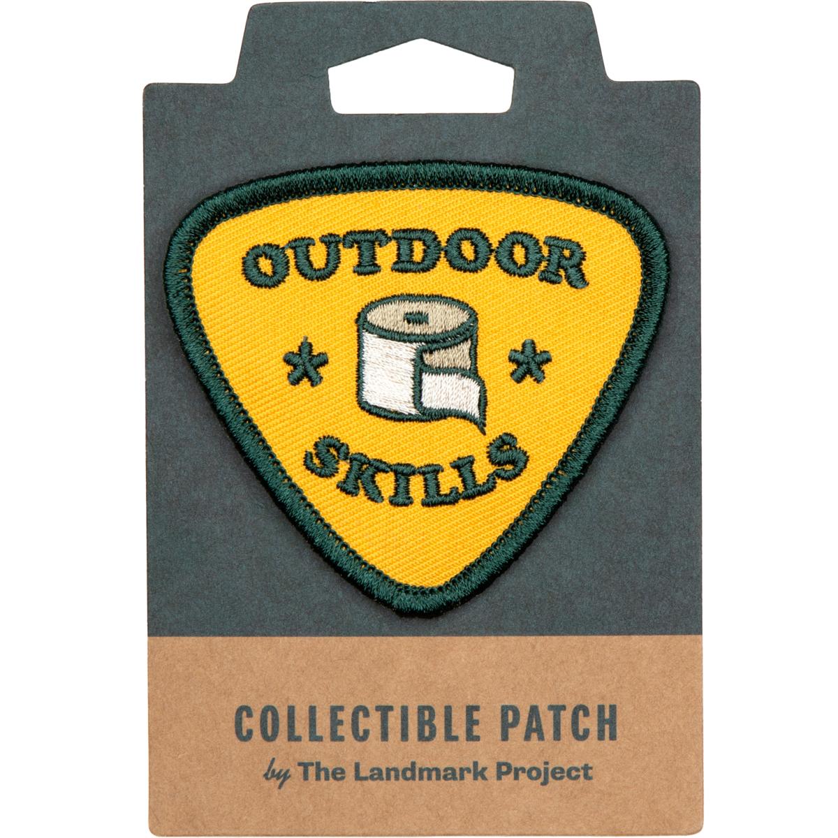 The Landmark Project-Outdoor Skills Iron-On Patch-patches + pins-gather here online