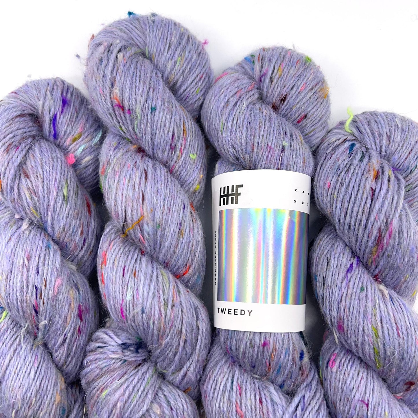 Hedgehog Fibres-Tweedy Amethyst-yarn-gather here online