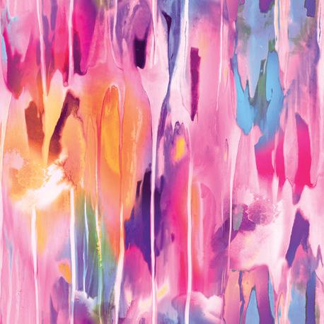 Moda-Dripping Paint Sunrise-fabric-gather here online