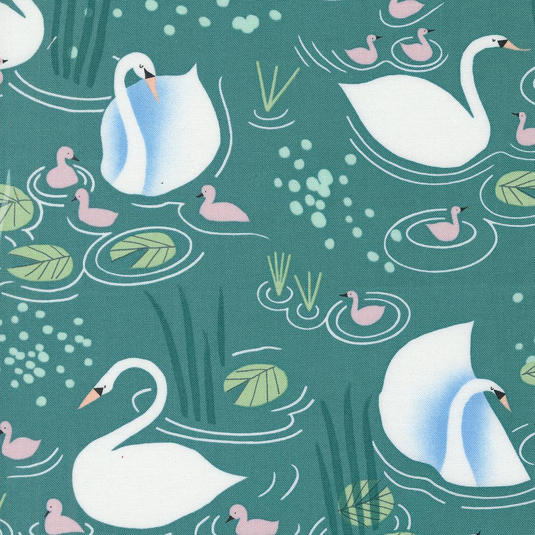 Moda-Little Loves Pond-fabric-gather here online