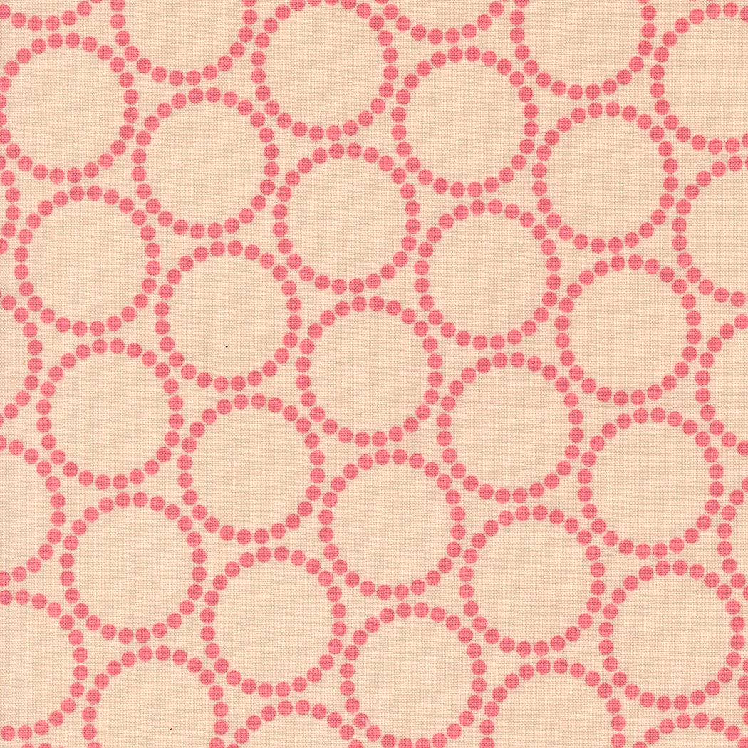 Moda-Pearl Bracelet Pink Strawberries-fabric-gather here online