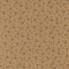 Moda-Berries on Gold-sale fabric-gather here online