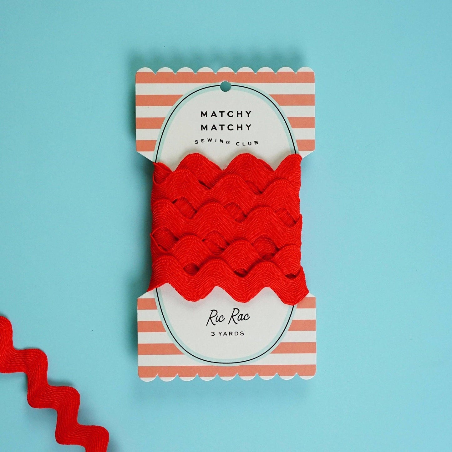 Matchy Matchy Sewing Club-Pop Tart Big Ric Rac-trim-gather here online
