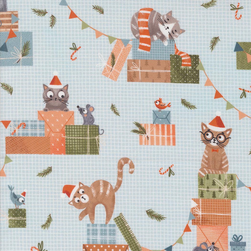 Moda-Cats Frost-fabric-gather here online