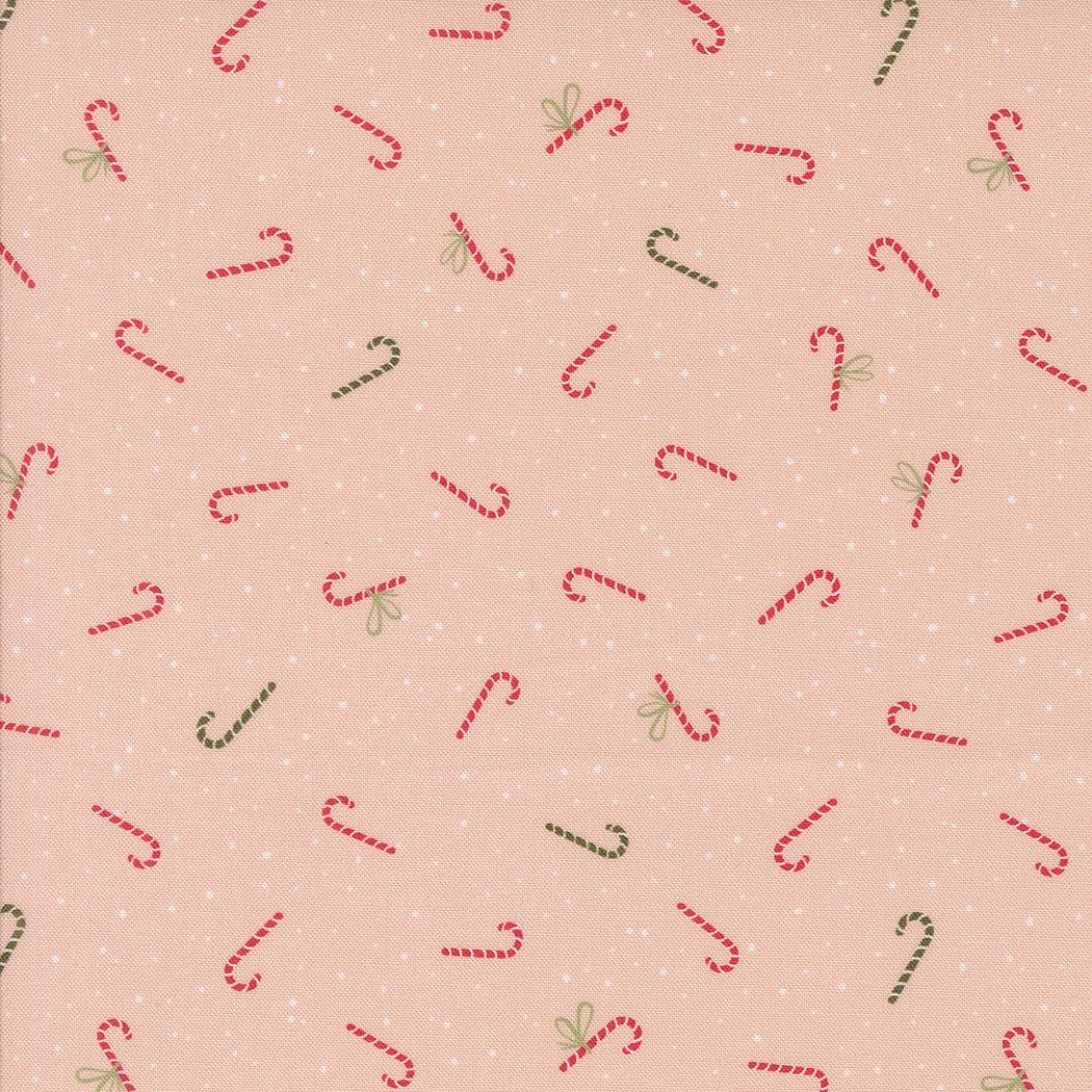 Moda-Candy Canes Bubblegum-fabric-gather here online