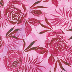 Moda-Prussian Rose Magenta-fabric-gather here online