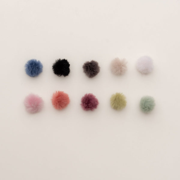 Wool Pom Pom 4 cm Set of 5 - Nina Chicago