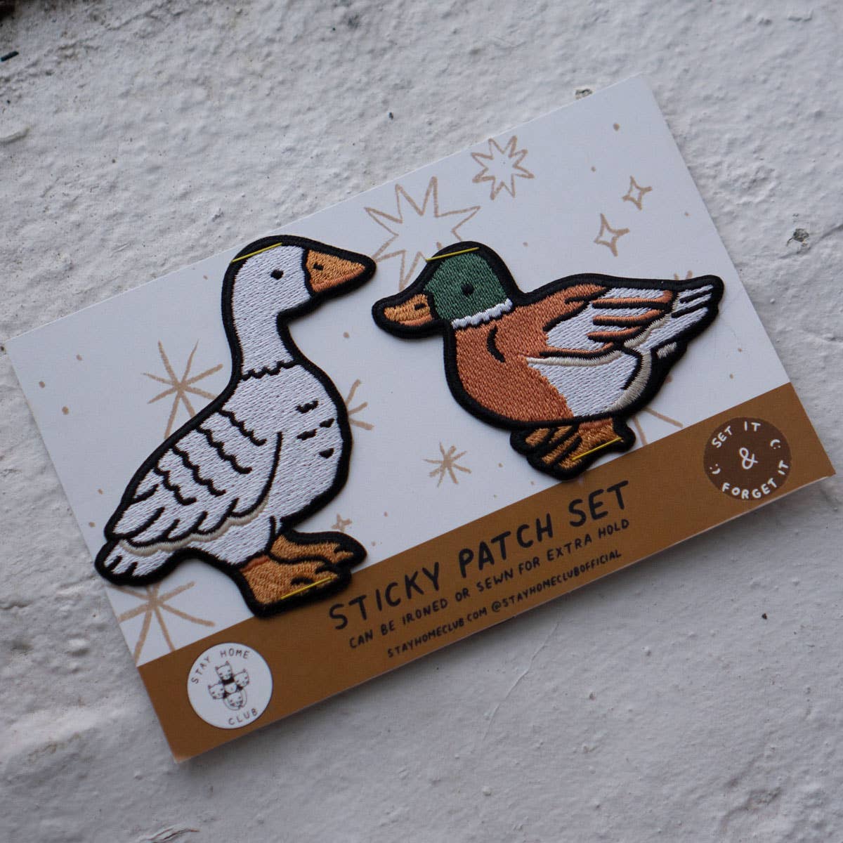 Stay Home Club-Fowl - Sticky Patch Set-accessory-gather here online