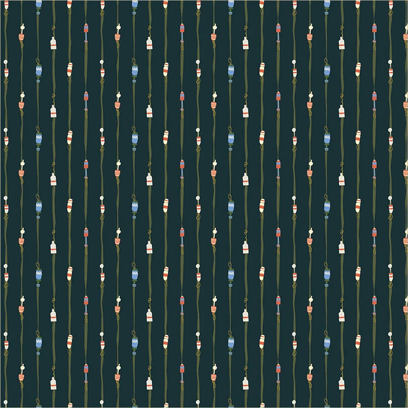 Windham Fabrics-Buoys Navy-fabric-gather here online