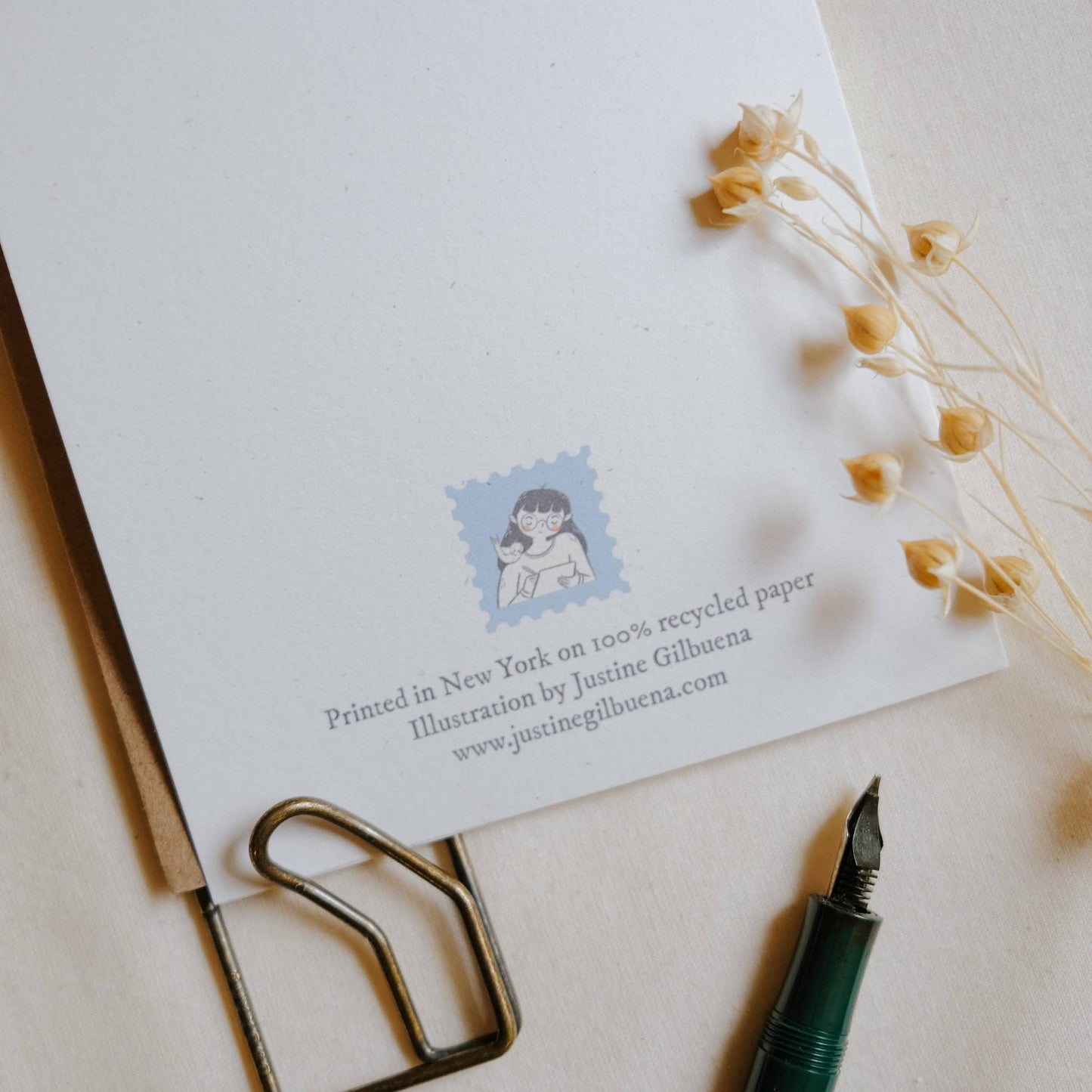 Justine Gilbuena-Tailorbird Quilting Greeting Card-greeting card-gather here online