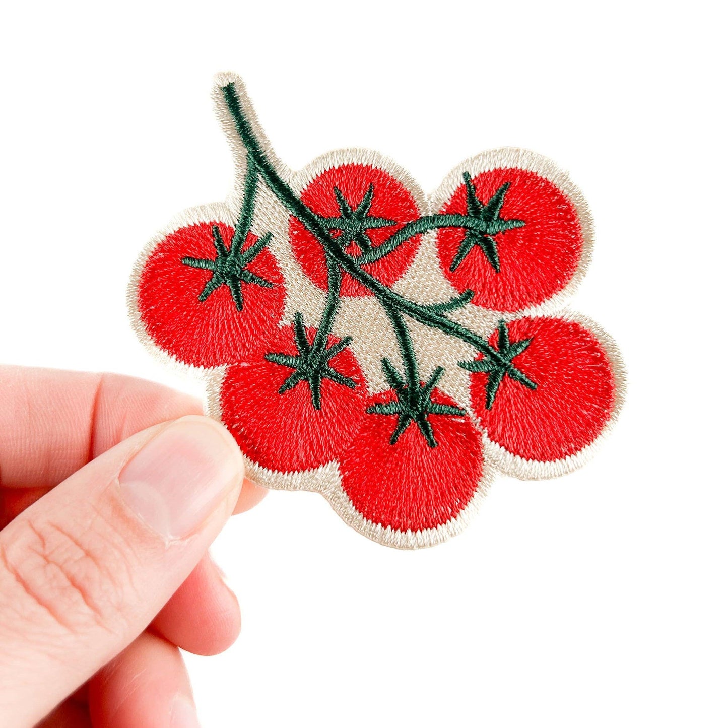 Field Trip Threads-Tomato Vine Iron-On Patch-patches + pins-gather here online