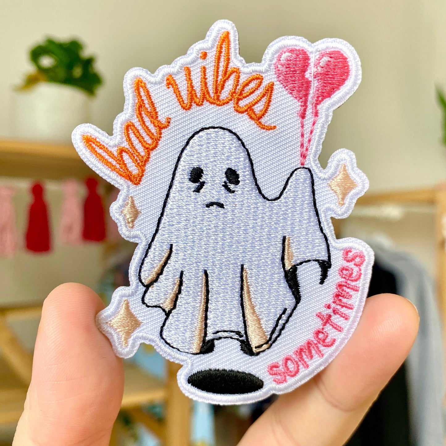 Luck and Lavender Studio-Bad Vibes Sometimes Patch-accessory-gather here online