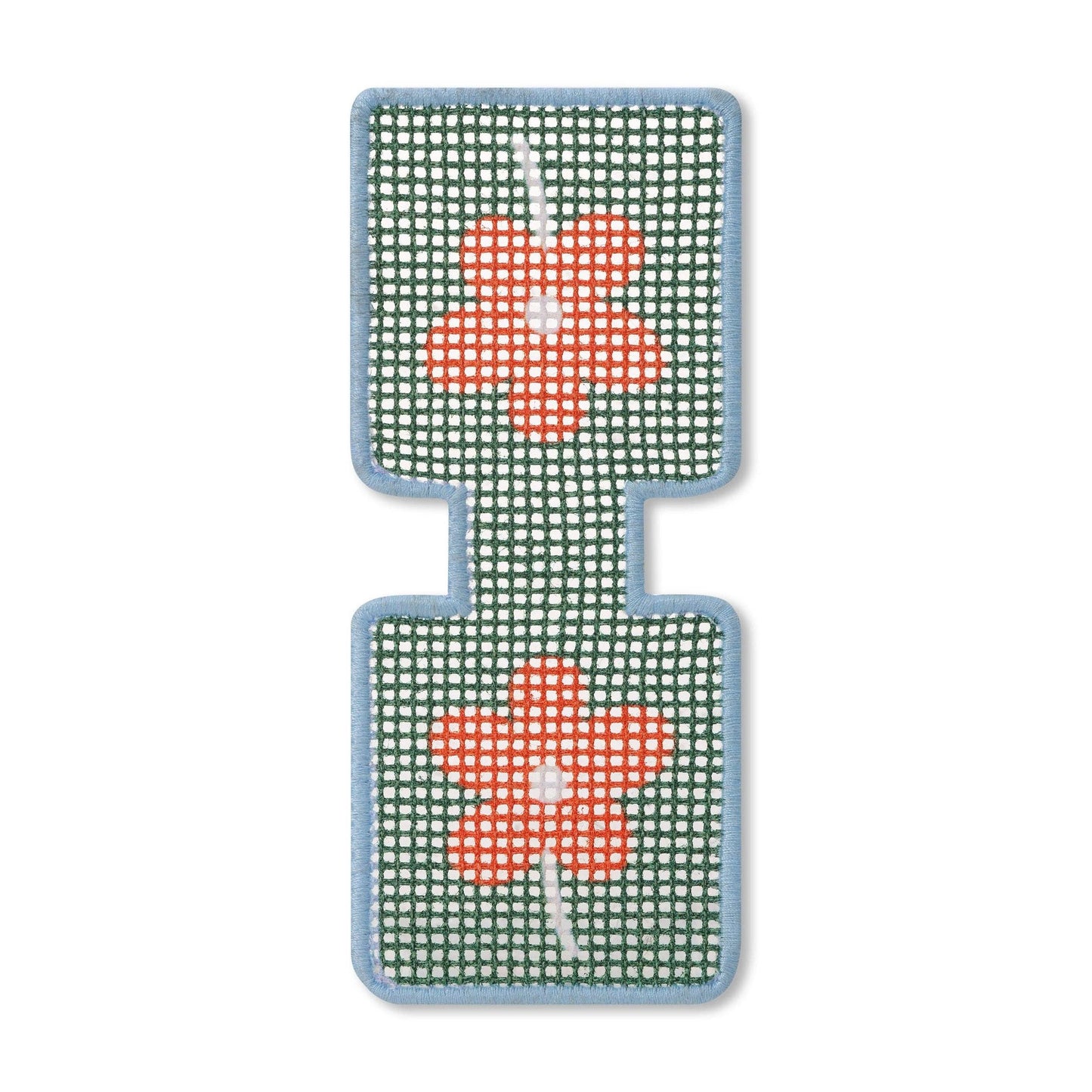 Lucky Feather-Needlepoint Keychain Kit - Flower-xstitch kit-gather here online