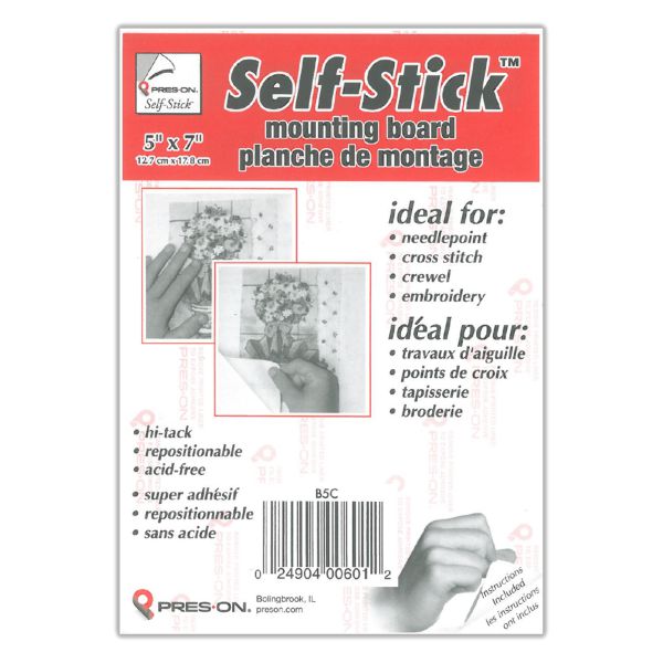 SelfStick mounting board 5" x 7" gather here online