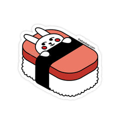 The Bao Bae-Bunny Spam Musubi Sticker-accessory-gather here online