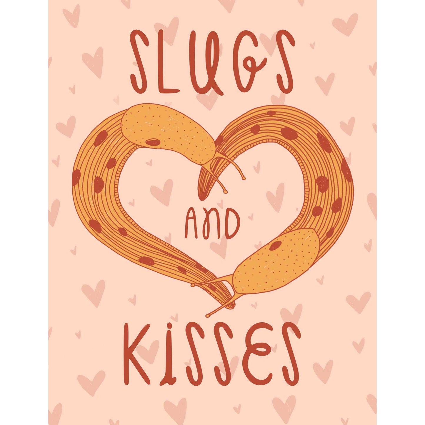 Pen+Pine-Slugs + Kisses Greeting Card-greeting card-gather here online