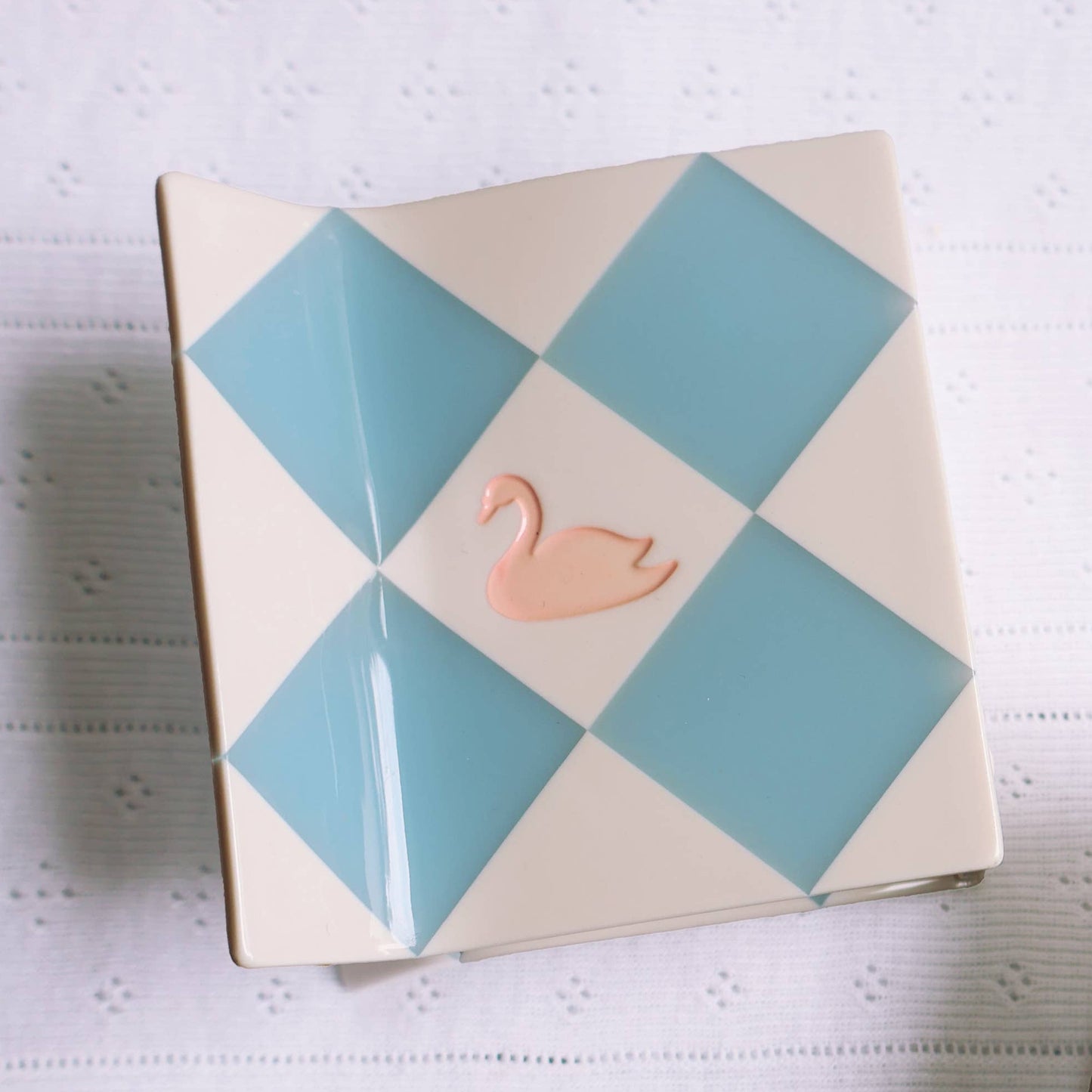 Hey Ricochet-Swan Patchwork Hair Claw XL-accessory-gather here online
