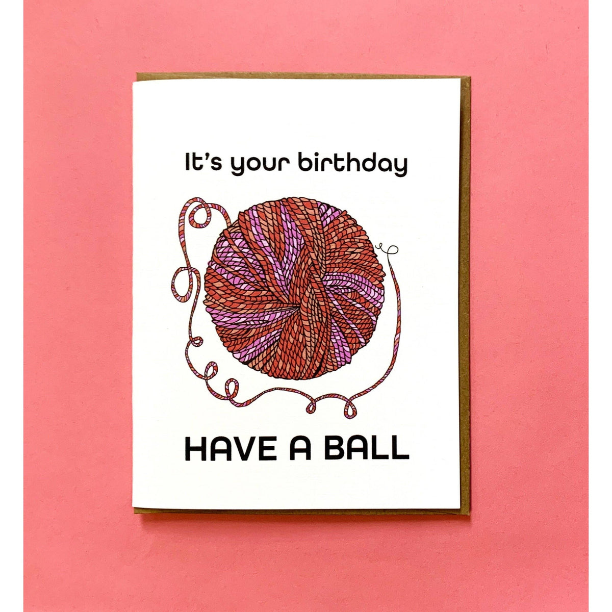 MBMB-It'S Your Birthday-Have A Ball-greeting card-gather here online