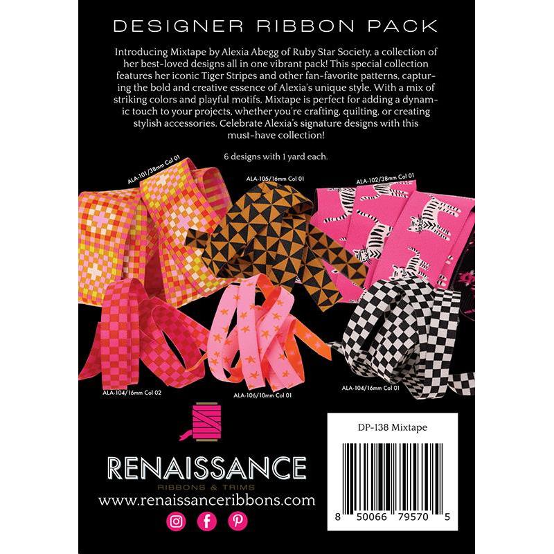 Ruby Star Society-Designer Ribbon Pack - Mixtape-trim-gather here online