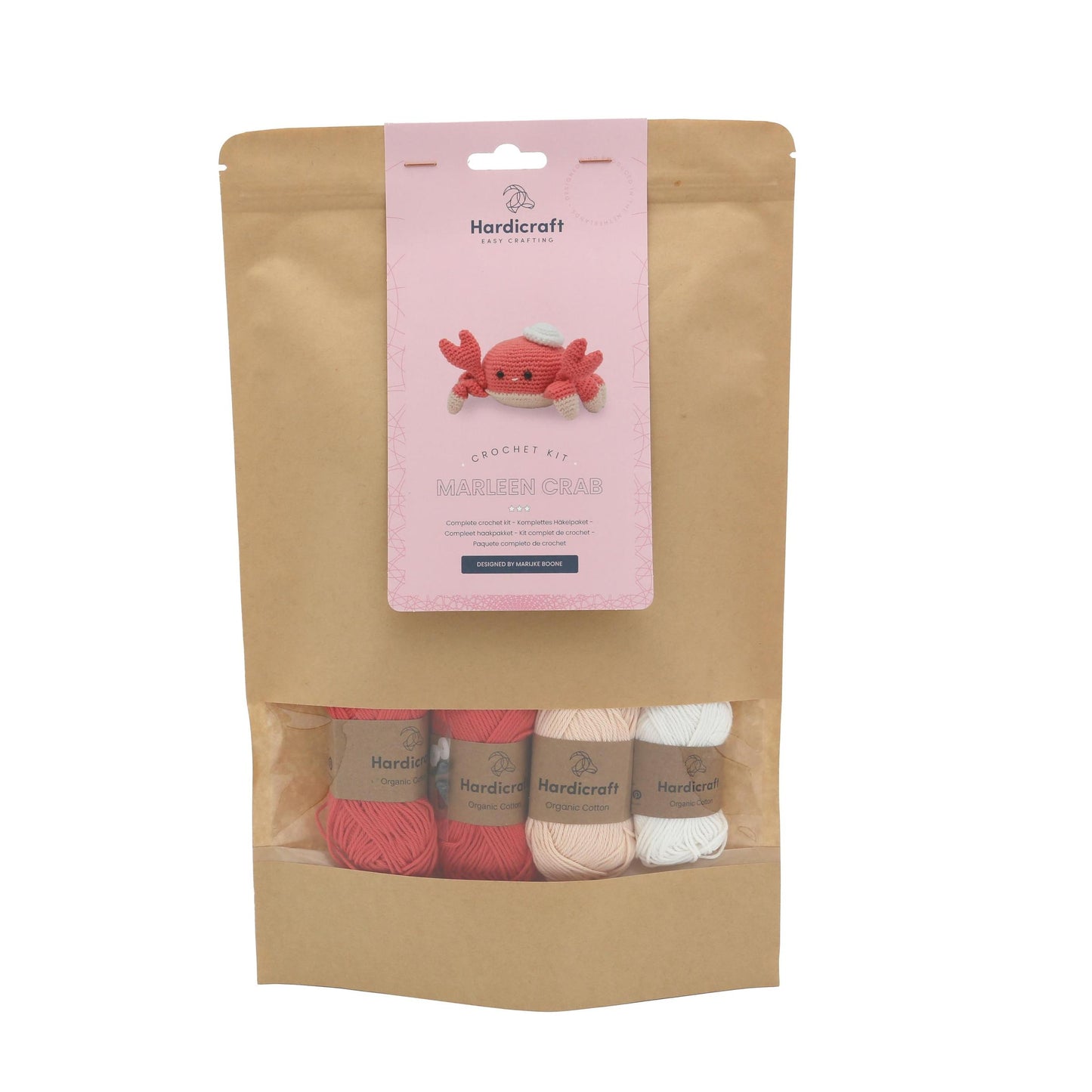 Hardicraft-DIY Crochet Kit - Marleen Crab-knitting / crochet kit-gather here online