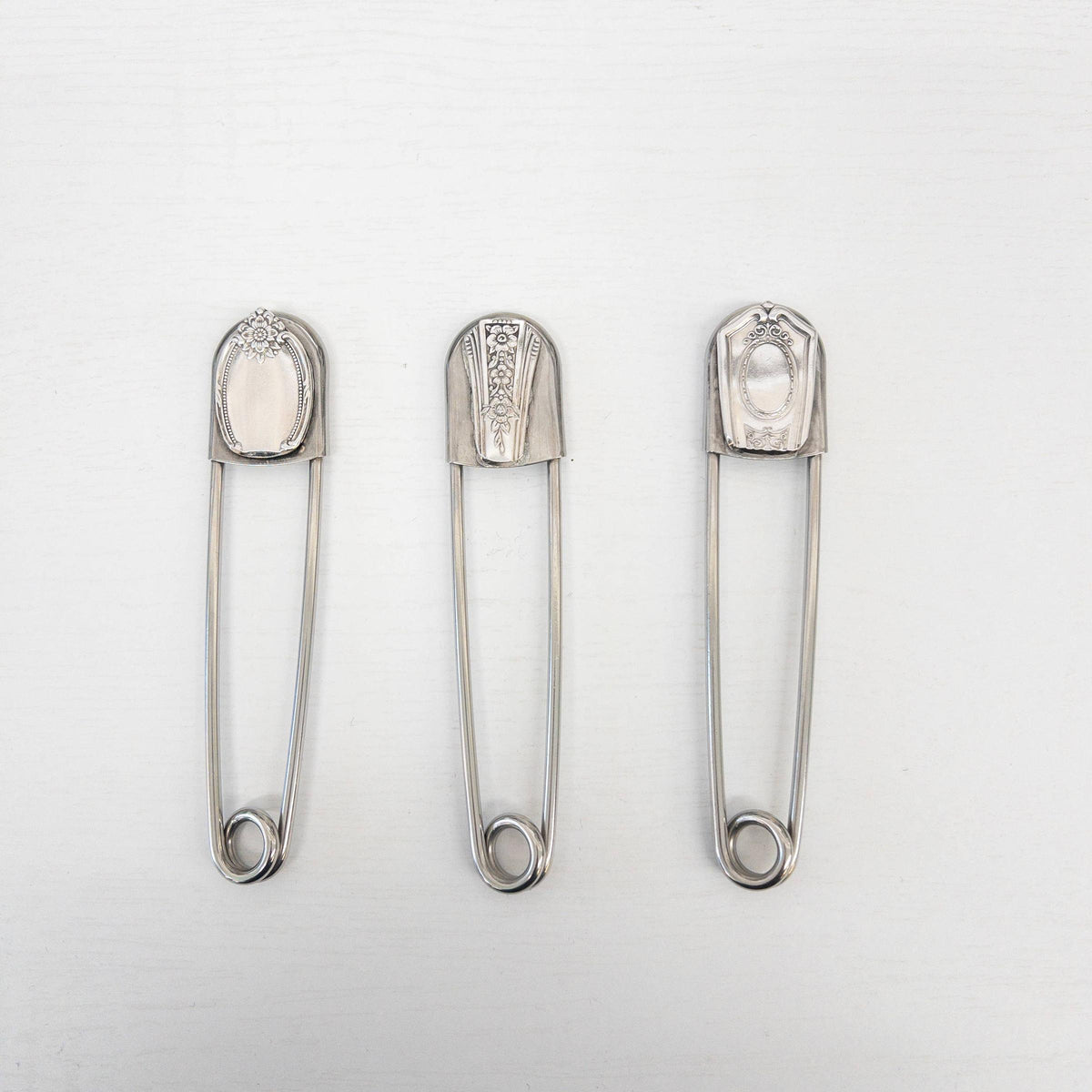 Girl Ran Away With the Spoon-Giant Safety Pin Keychain-patches + pins-gather here online
