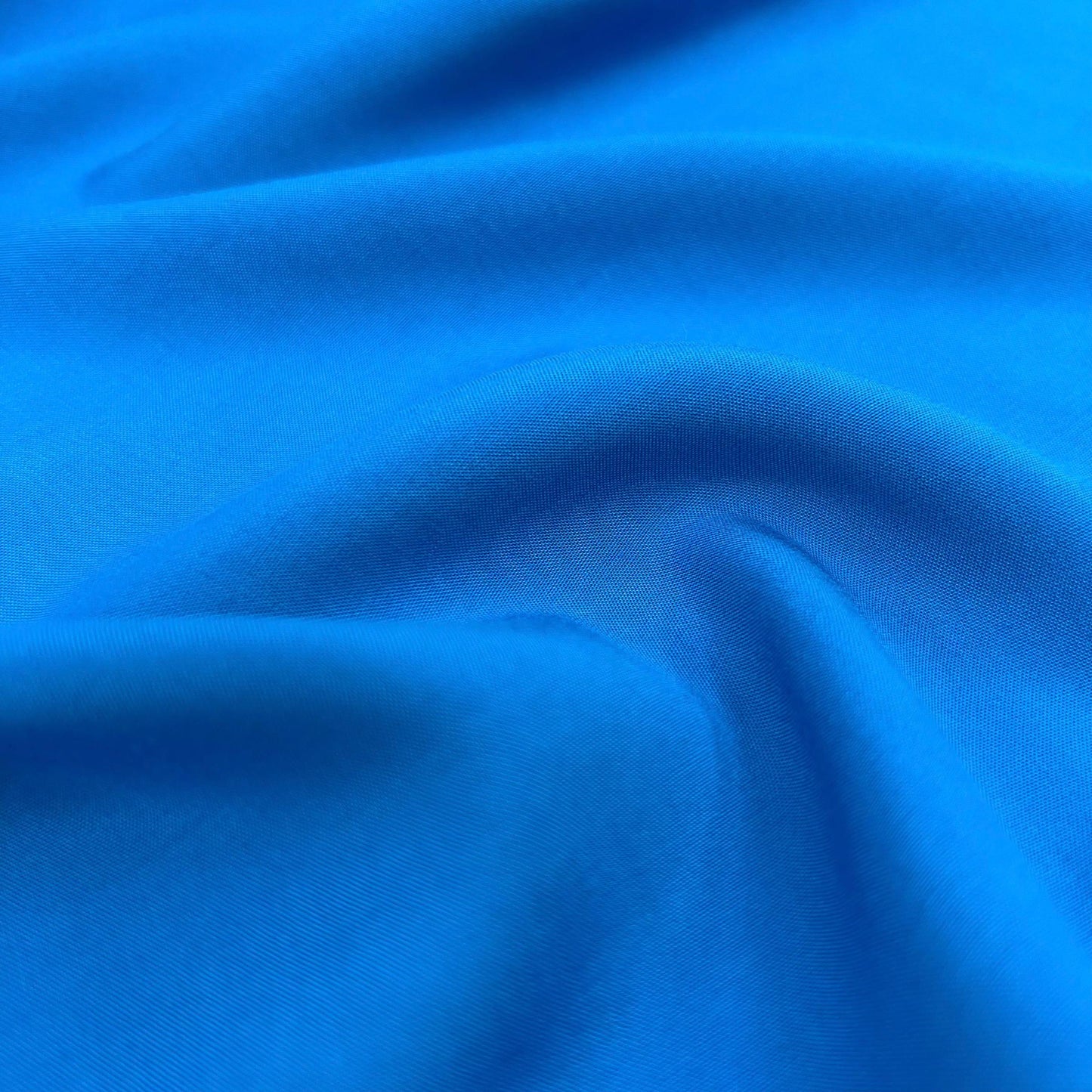 Lady McElroy-Shelly Challis - Cobalt Blue-fabric-gather here online