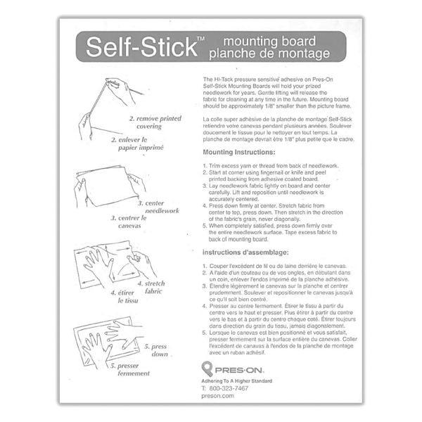 SelfStick mounting board 8" x 10" gather here online