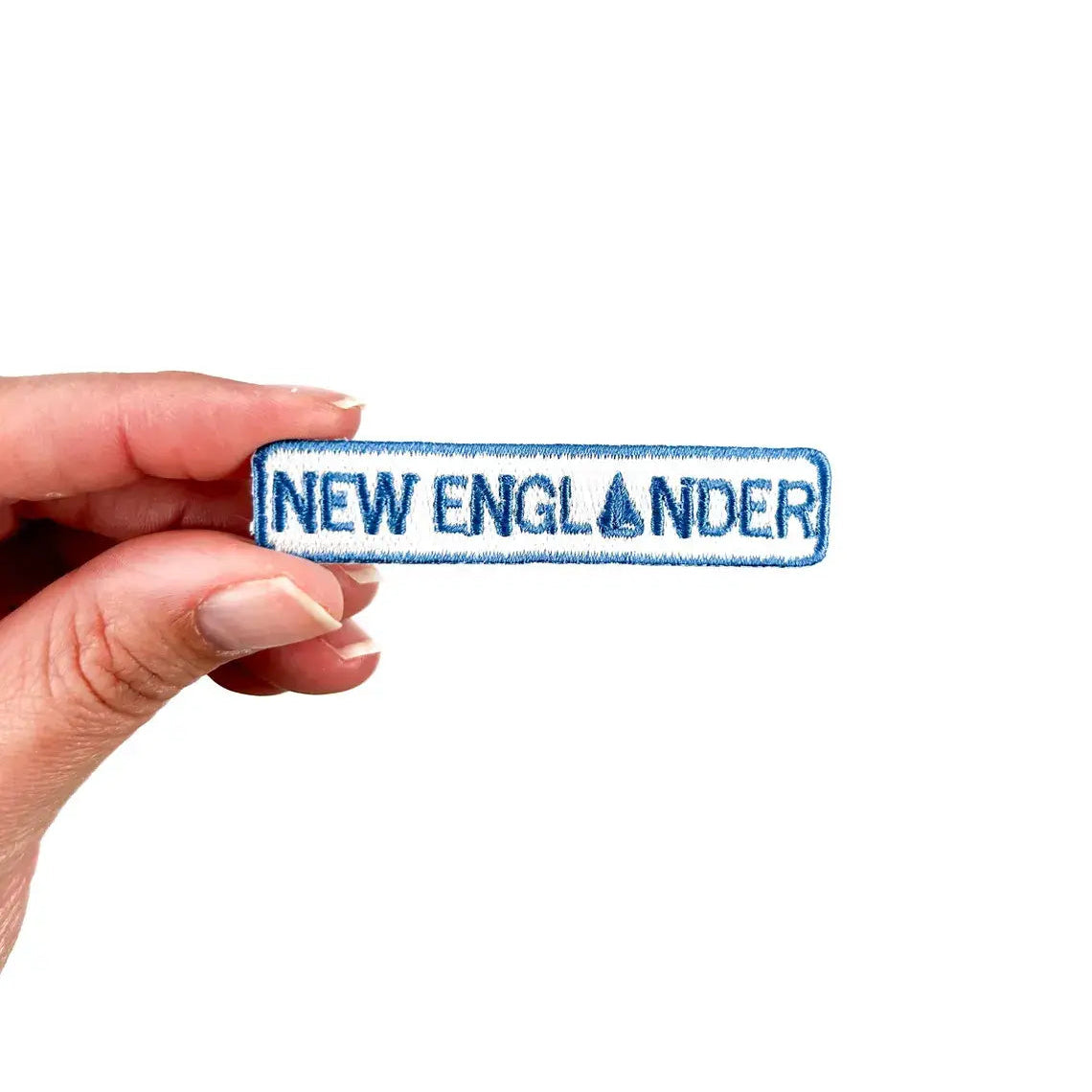 Field Trip Threads-New Englander Sailboat Iron-On Patch-patches + pins-gather here online